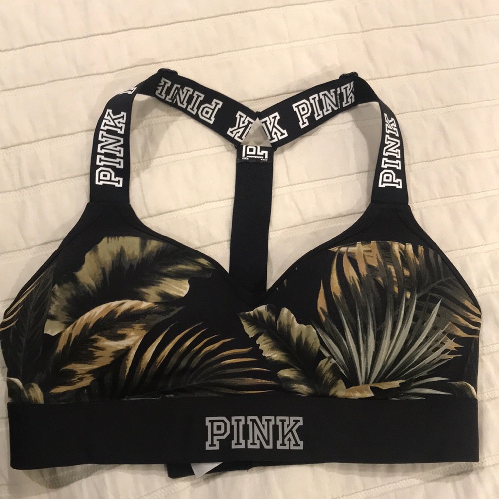 Pink Ultimate push up sports bra